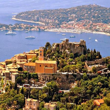 Eze - Appartement Dans Bas De Villa Avec Piscine Pres De Monaco Εξωτερικό φωτογραφία